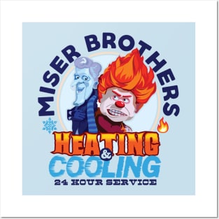 Miser Brothers Heating & Cooling Posters and Art